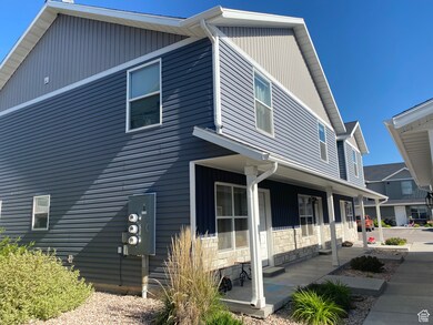 Front view of Town Home