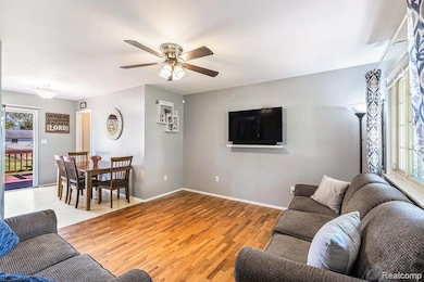 Refinished hardwood floors