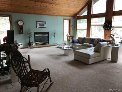 The window treatments are cordless and can be on t