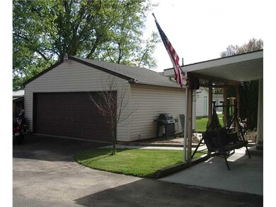 Parking Lot/Garage. Two car garage with side entry