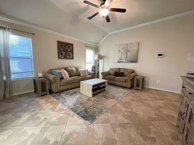 Open spacious living area.