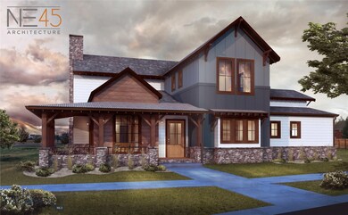 Conceptual drawing for home. Plans for this home a