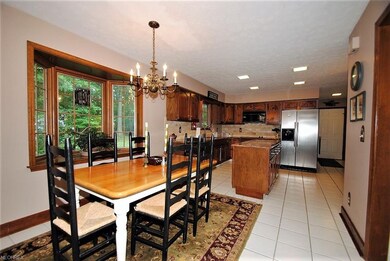 Large Eat In Kitchen with Bay Window.