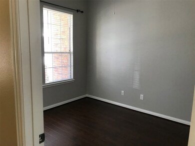 Private study off entry with french door