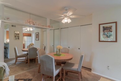DINING AREA WITH DECORATOR TOUCHES