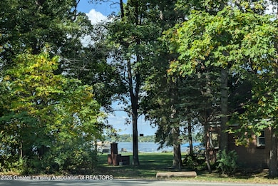 View of Lake Lansing From Front Yard