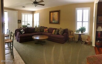 Spacious family room