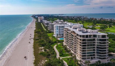 Direct gulf front, pristine private beach.
