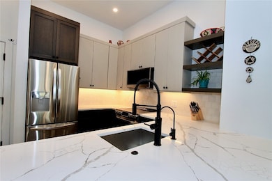Oversized cabinetry