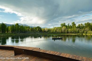 Evening Teton View From Deck