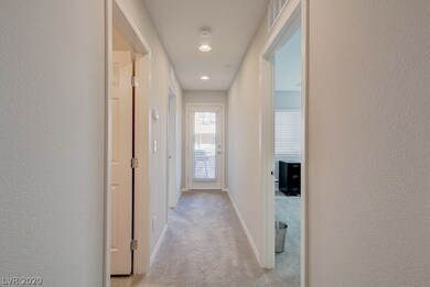Hallway to downstairs 2 bdrm quarters