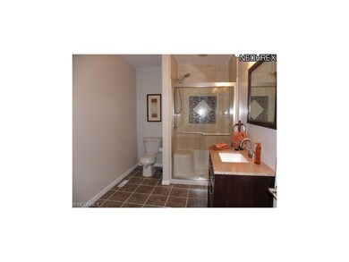 New Master bath with large walk in closet.