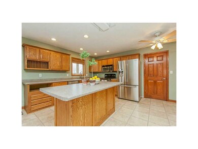 Center Island. Can Fit Up To 3 Barstools