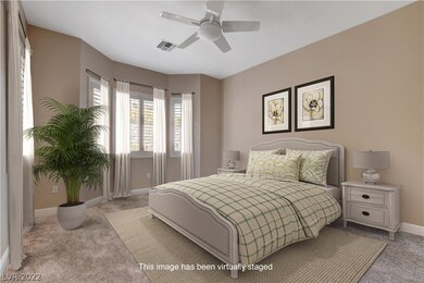 VIRTUAL STAGING OF PRIMARY BEDROOM.