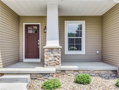 A covered porch welcomes you!
