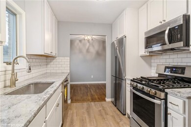 Granite tops in kitchen