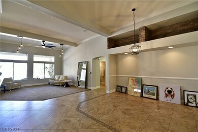 View from the entrance of the dining room area and