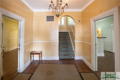 Interior entry between two first floor office unit
