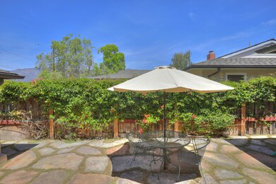 Courtyard off Living Room.