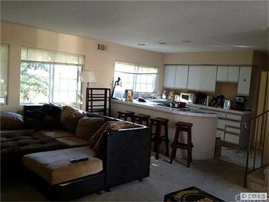 Open Kitchen to the Living Rm.with Fireplace.