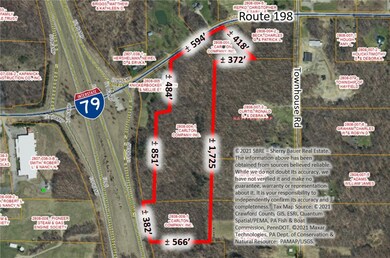 382' Frontage Along I-79 at Exit 154 (Saegertown,