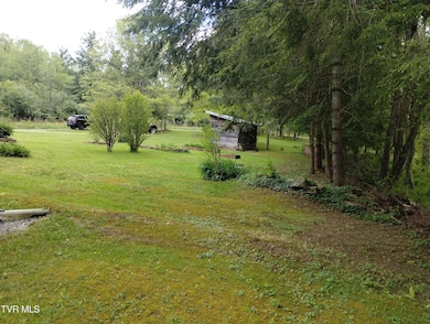 Front yard view from left side of house