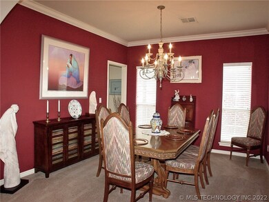 Large Formal Dining Room with 2