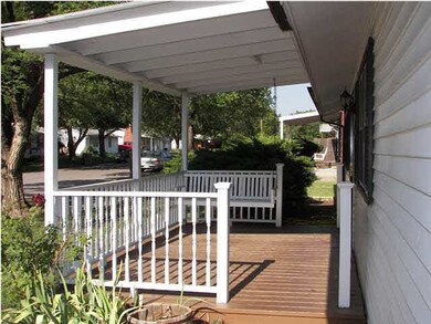 Relax on the porch swing