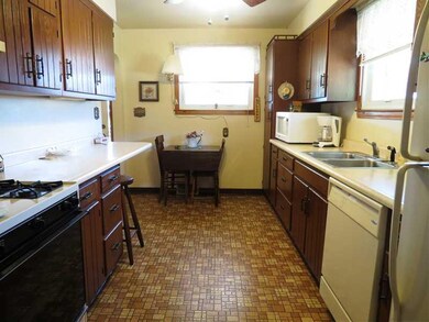 Kitchen. The sunny eat in kitchen has plenty of ca