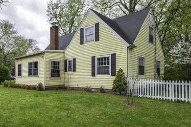 Complete with white picket fence!