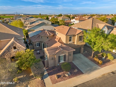 drone shot front
