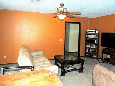 Living Room. View from the dining room into the li