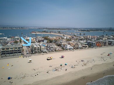 Located on the Boardwalk of Mission Beach and bloc