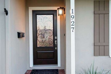 Glass front door