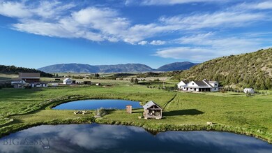 Two large, deep ponds fed by Dry Creek