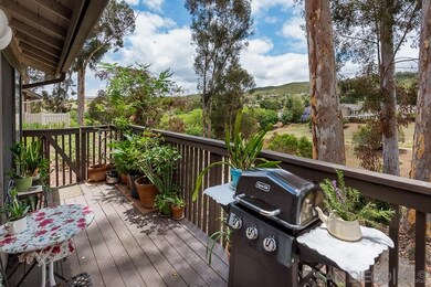 Expansive private balcony!