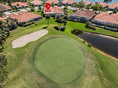 Drone / aerial view with a residential view and go