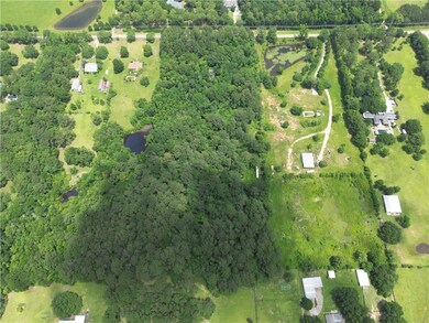Aerial view of property
