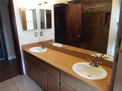 Master Bathroom double sinks