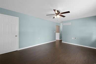 Living Room with Newer Vinyl Plank Flooring