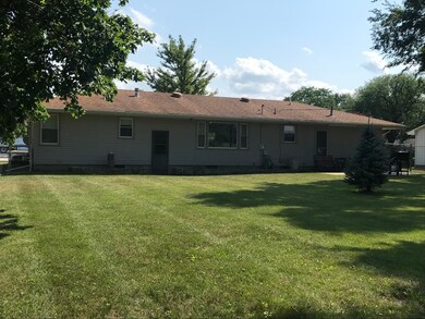Back view of this great home - HUGE fenced in yard