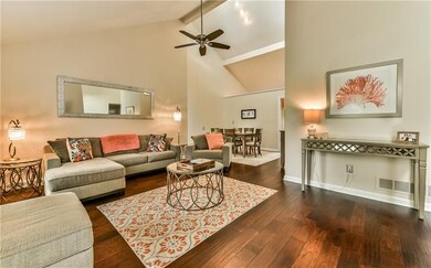 Vaulted Ceilings and Hardwood Floors
