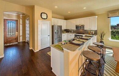 Beazer Homes Trinity Parks Silverado floorplan. Th