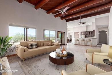Virtually Staged Living Room b