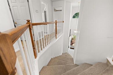 Looking down towards Unit Entrance from Unit Living area.