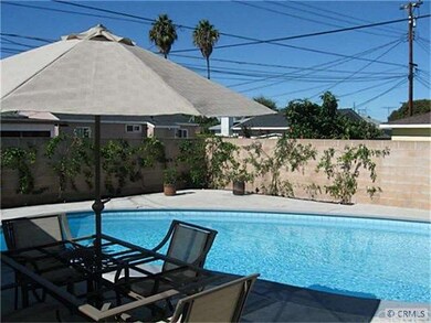 Patio and pool area perfect for entertaining