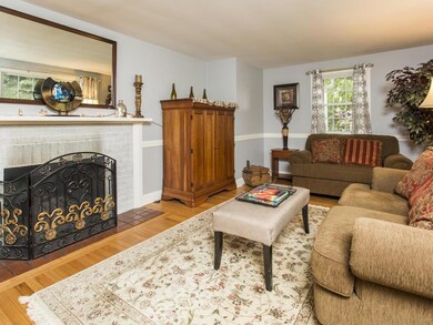 Living Room with gas fireplace