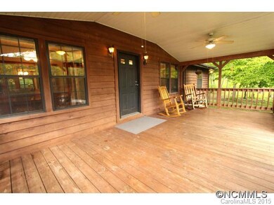 Covered front deck
