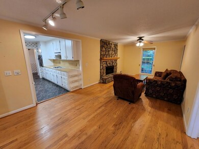 Family Room with View to Kitchen.