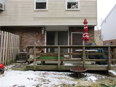 Sunny deck off the living room, for grilling, for 